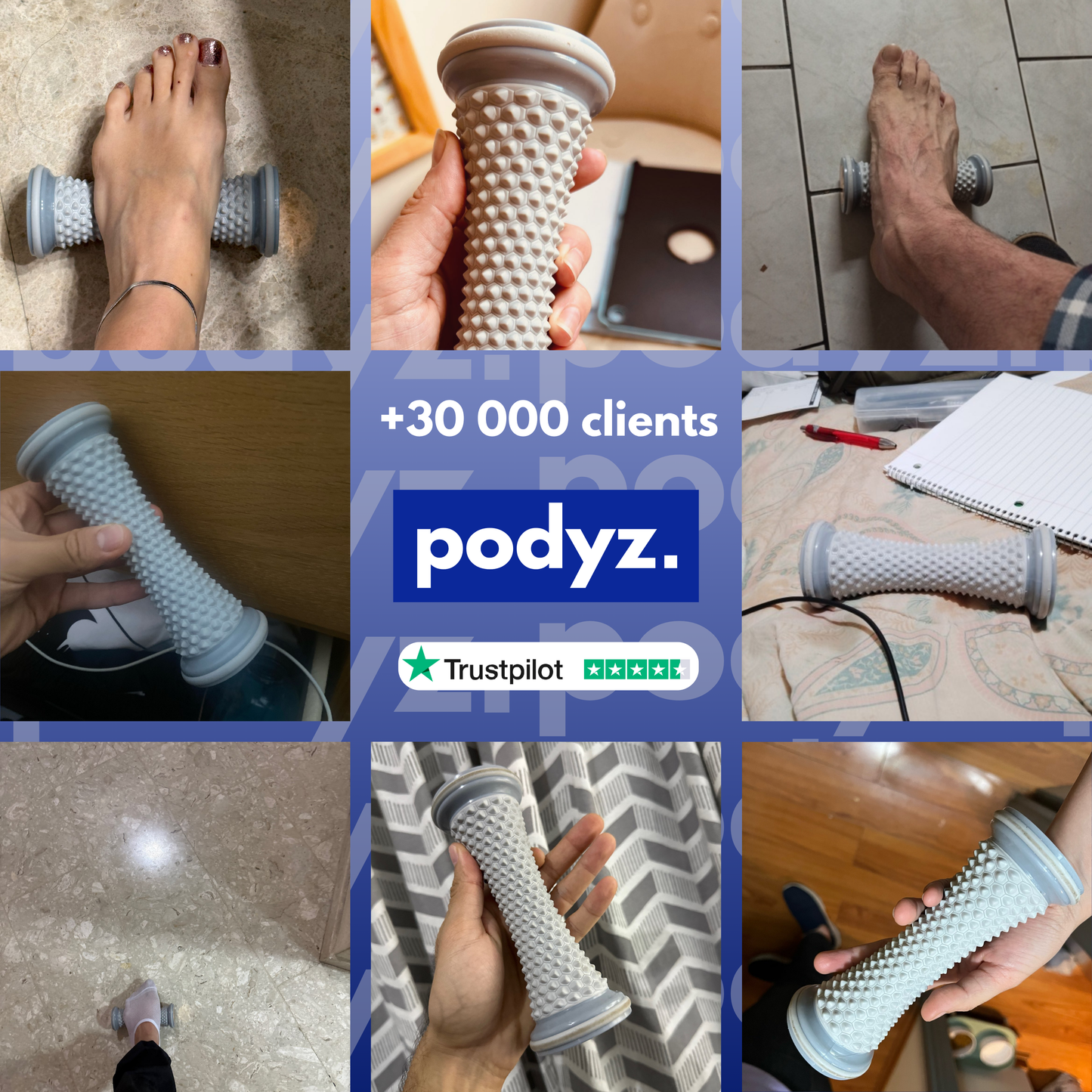 OrthoRelax – Rouleau de soulagement plantaire