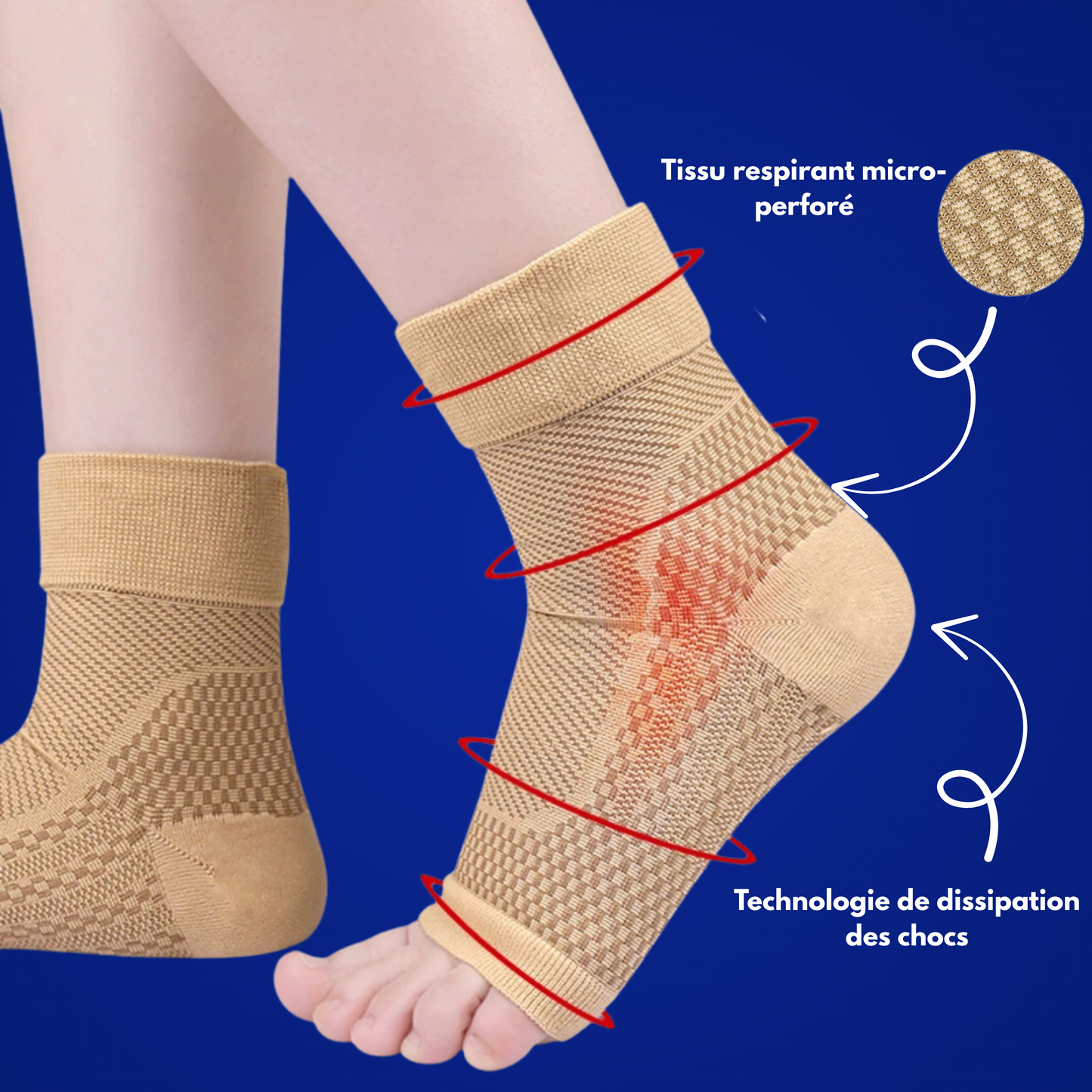 OrthoSock – Chaussette de soulagement plantaire